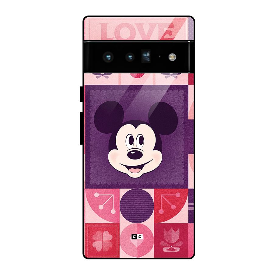 Mice In Love Glass Back Case for Google Pixel 6 Pro