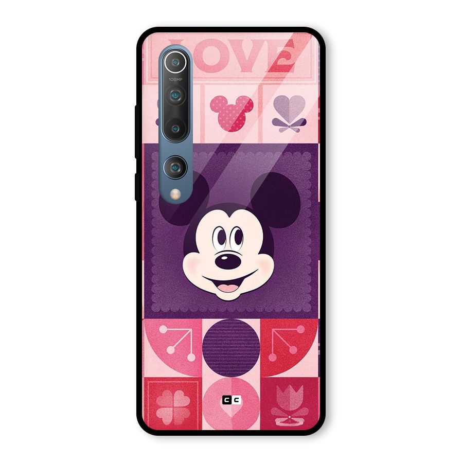 Mice In Love Glass Back Case for Mi 10