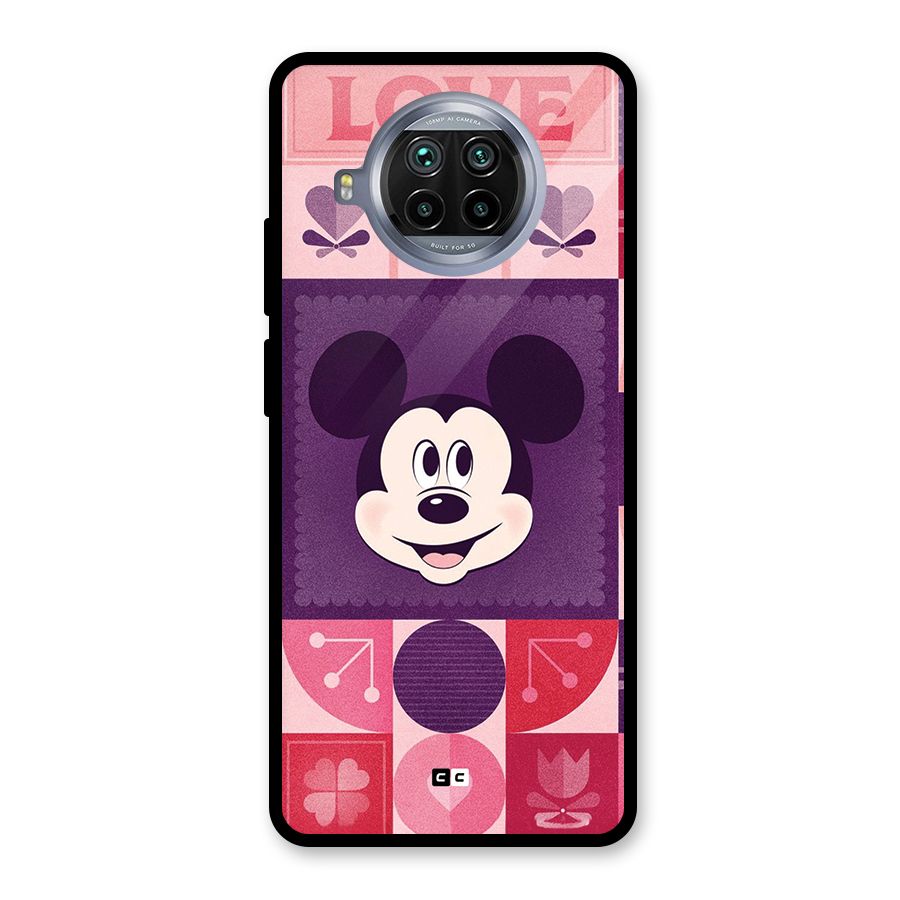 Mice In Love Glass Back Case for Mi 10i