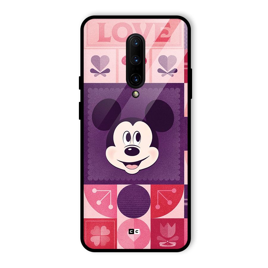 Mice In Love Glass Back Case for OnePlus 7 Pro