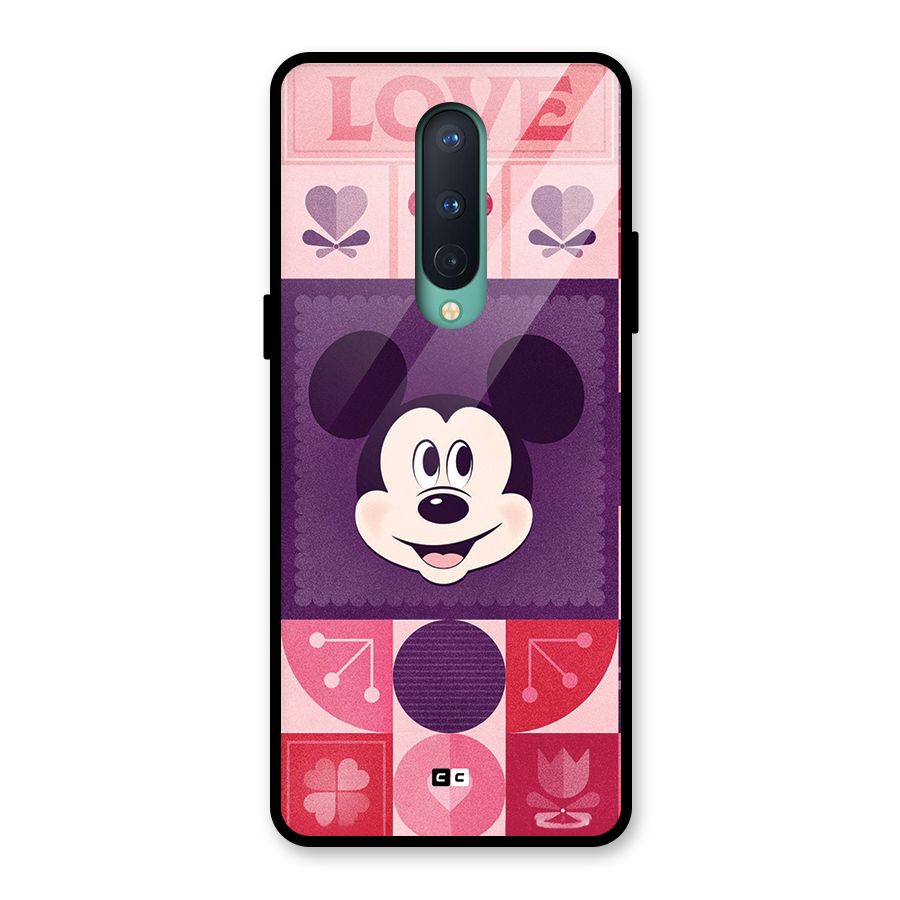 Mice In Love Glass Back Case for OnePlus 8