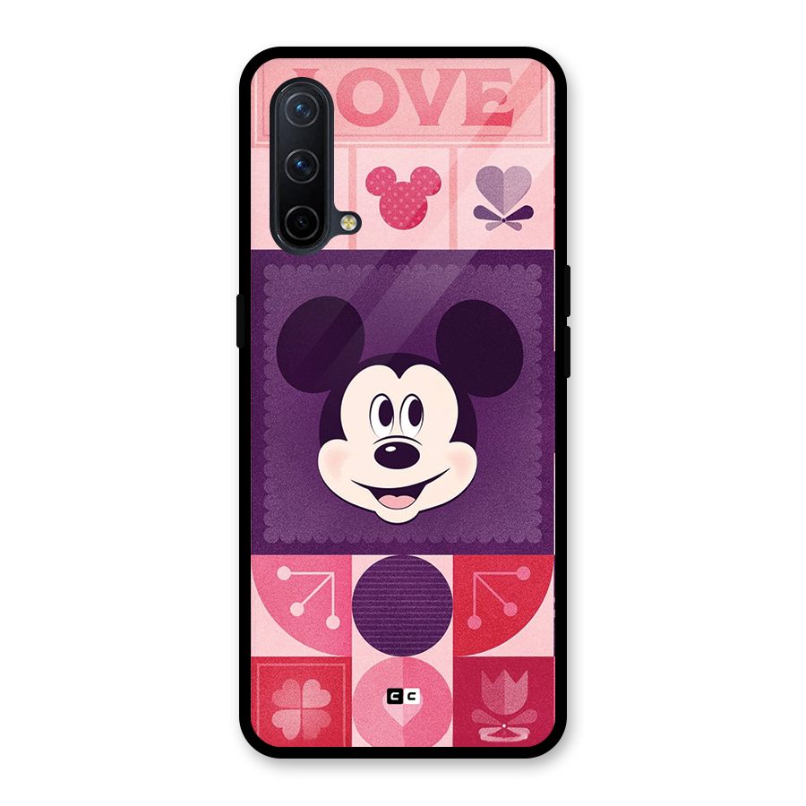 Mice In Love Glass Back Case for OnePlus Nord CE 5G
