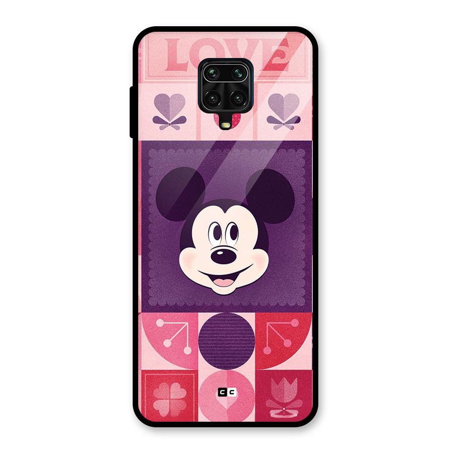 Mice In Love Glass Back Case for Poco M2 Pro