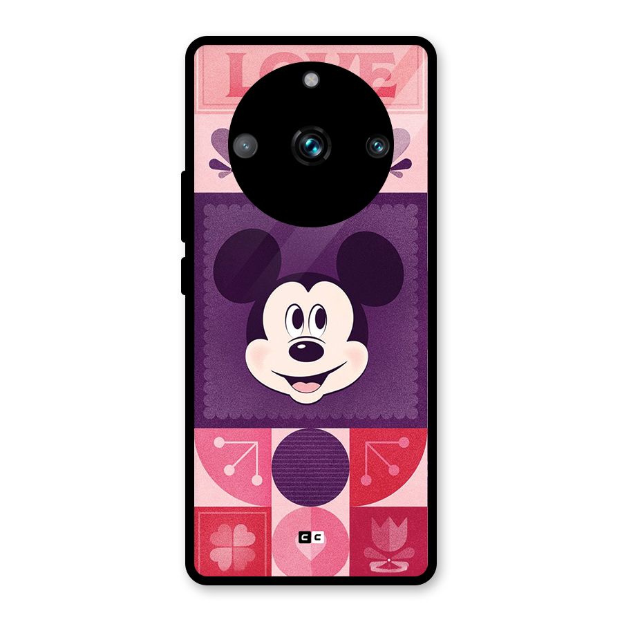 Mice In Love Glass Back Case for Realme 11 Pro Plus