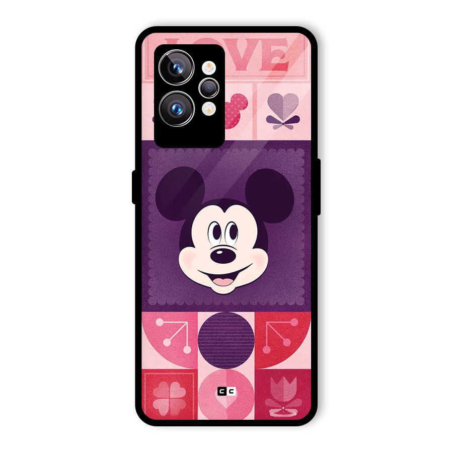 Mice In Love Glass Back Case for Realme GT2 Pro