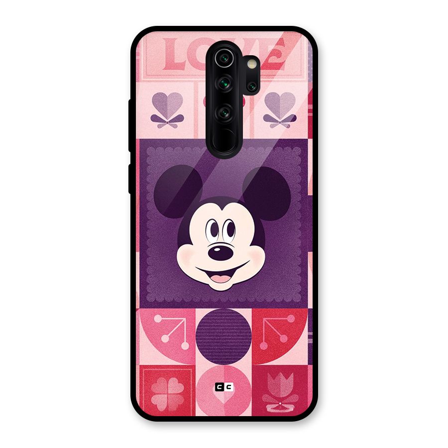 Mice In Love Glass Back Case for Redmi Note 8 Pro
