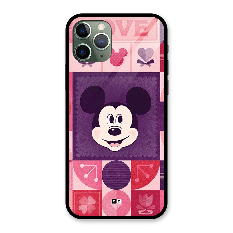 Mice In Love Glass Back Case for iPhone 11 Pro