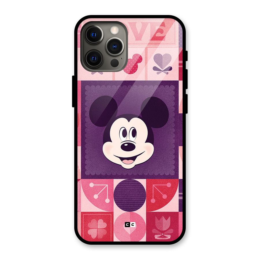 Mice In Love Glass Back Case for iPhone 12 Pro Max