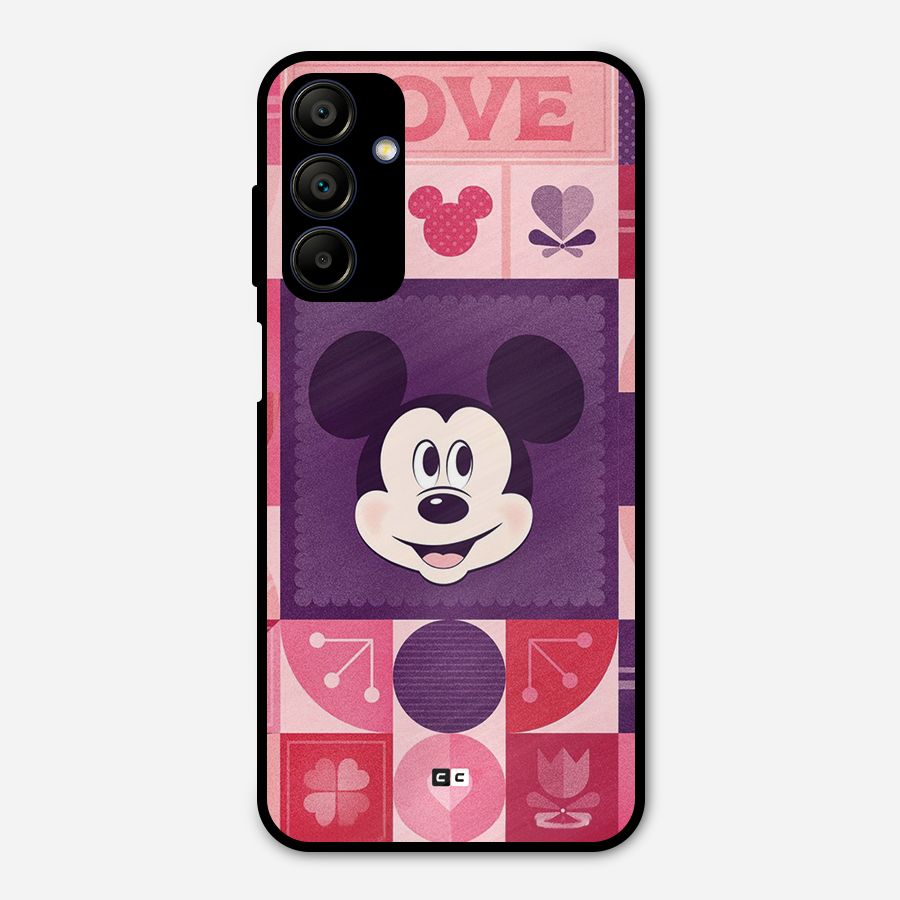 Mice In Love Metal Back Case for Galaxy A15 5G