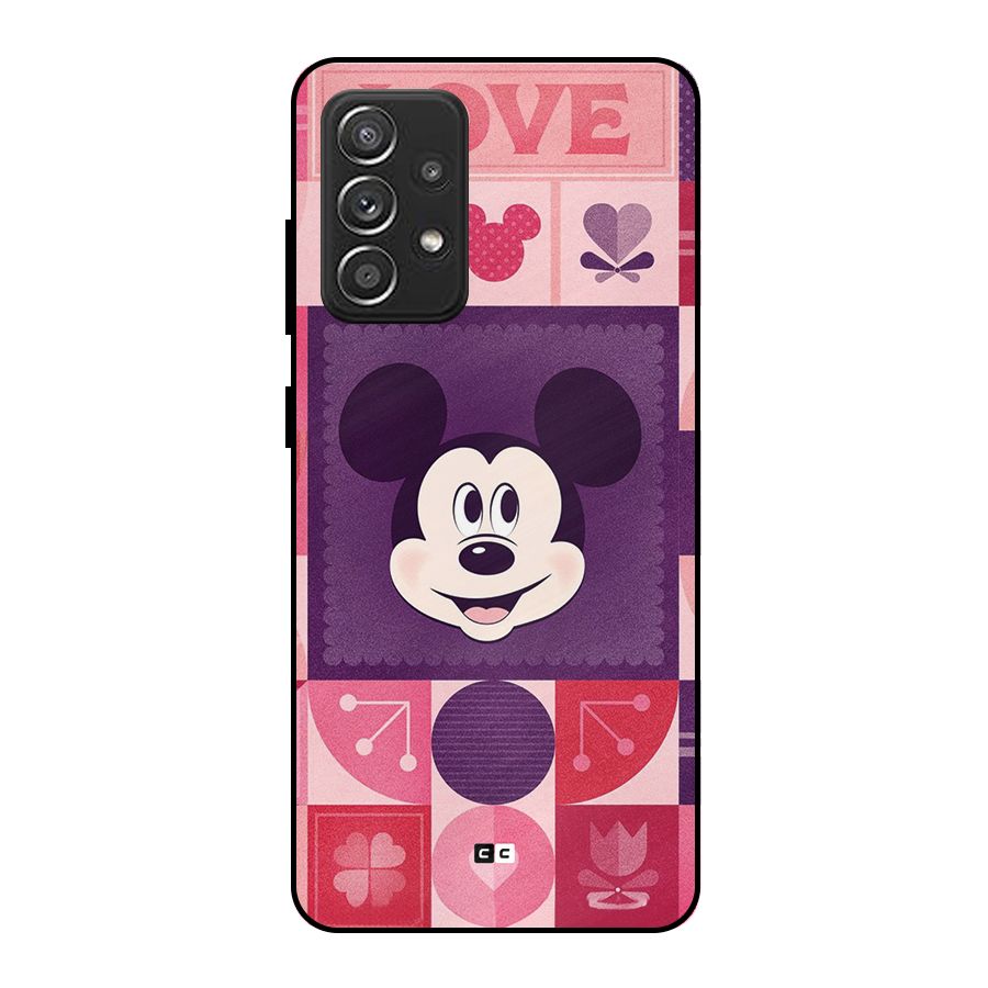 Mice In Love Metal Back Case for Galaxy A52s 5G