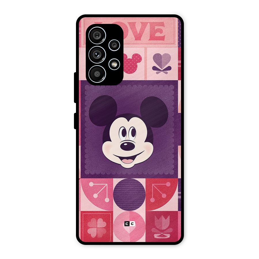 Mice In Love Metal Back Case for Galaxy A53 5G