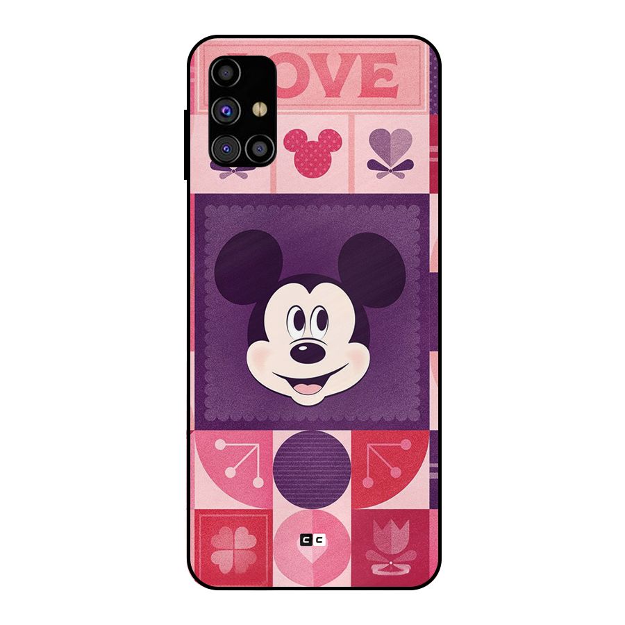 Mice In Love Metal Back Case for Galaxy M31s