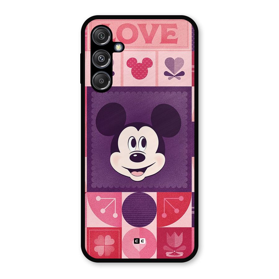 Mice In Love Metal Back Case for Galaxy M34 5G
