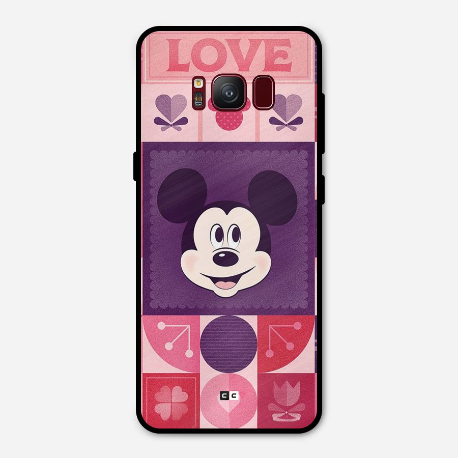 Mice In Love Metal Back Case for Galaxy S8