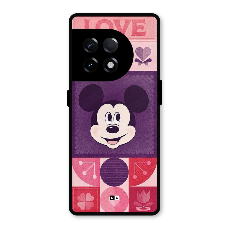 Mice In Love Metal Back Case for OnePlus 11R