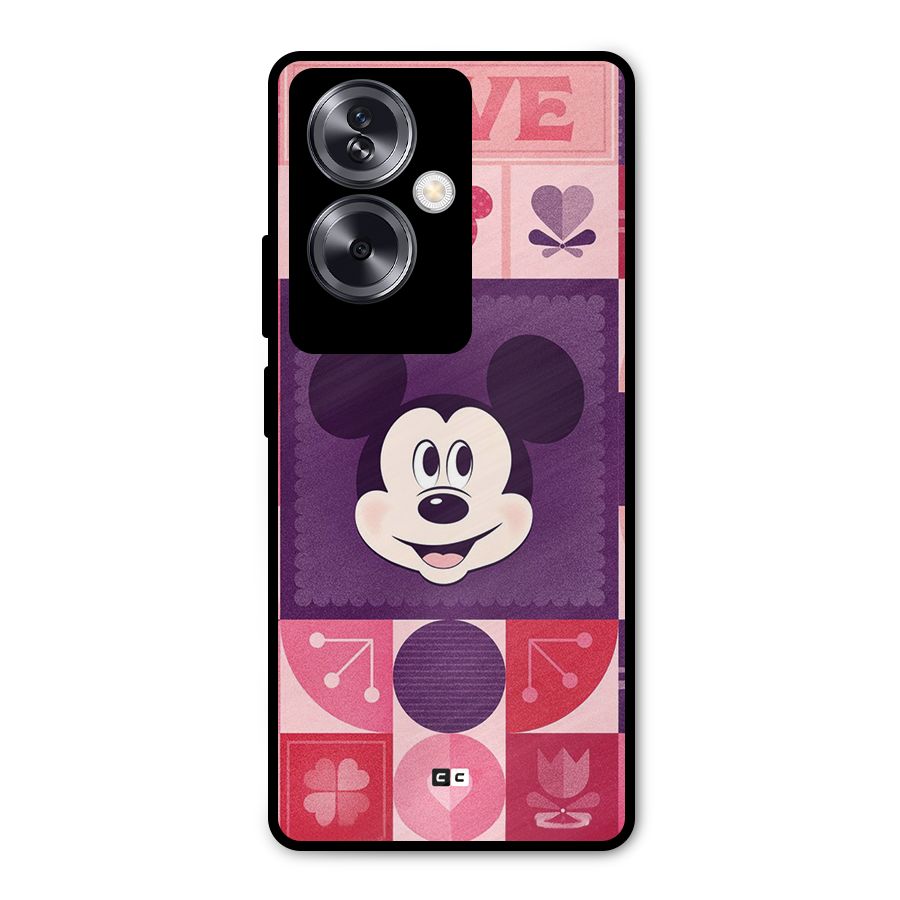 Mice In Love Metal Back Case for Oppo A79 5G