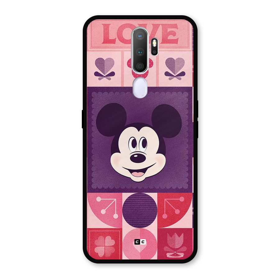 Mice In Love Metal Back Case for Oppo A9 (2020)