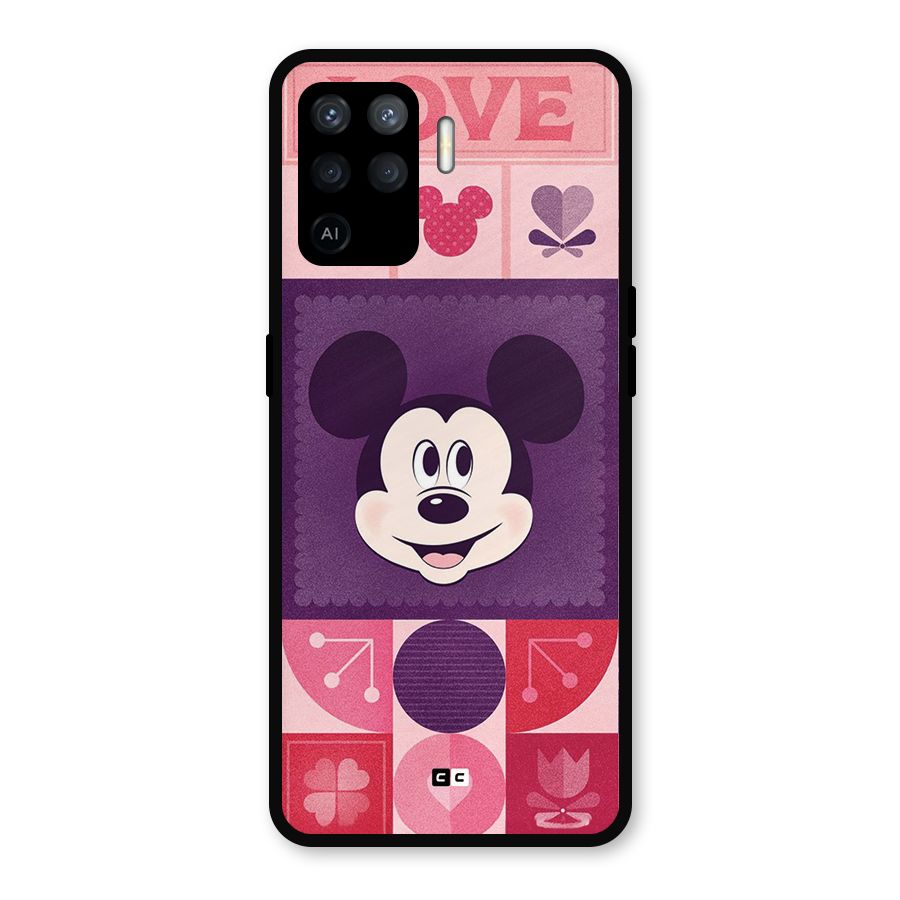 Mice In Love Metal Back Case for Oppo F19 Pro