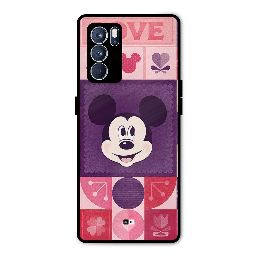 Mice In Love Metal Back Case for Oppo Reno6 Pro 5G
