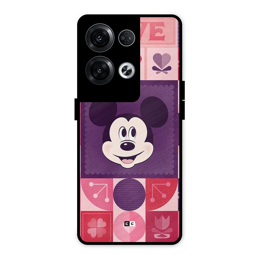 Mice In Love Metal Back Case for Oppo Reno8 Pro 5G
