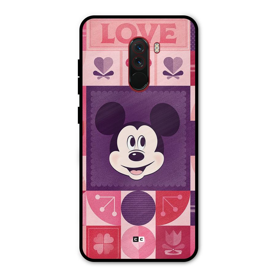 Mice In Love Metal Back Case for Poco F1