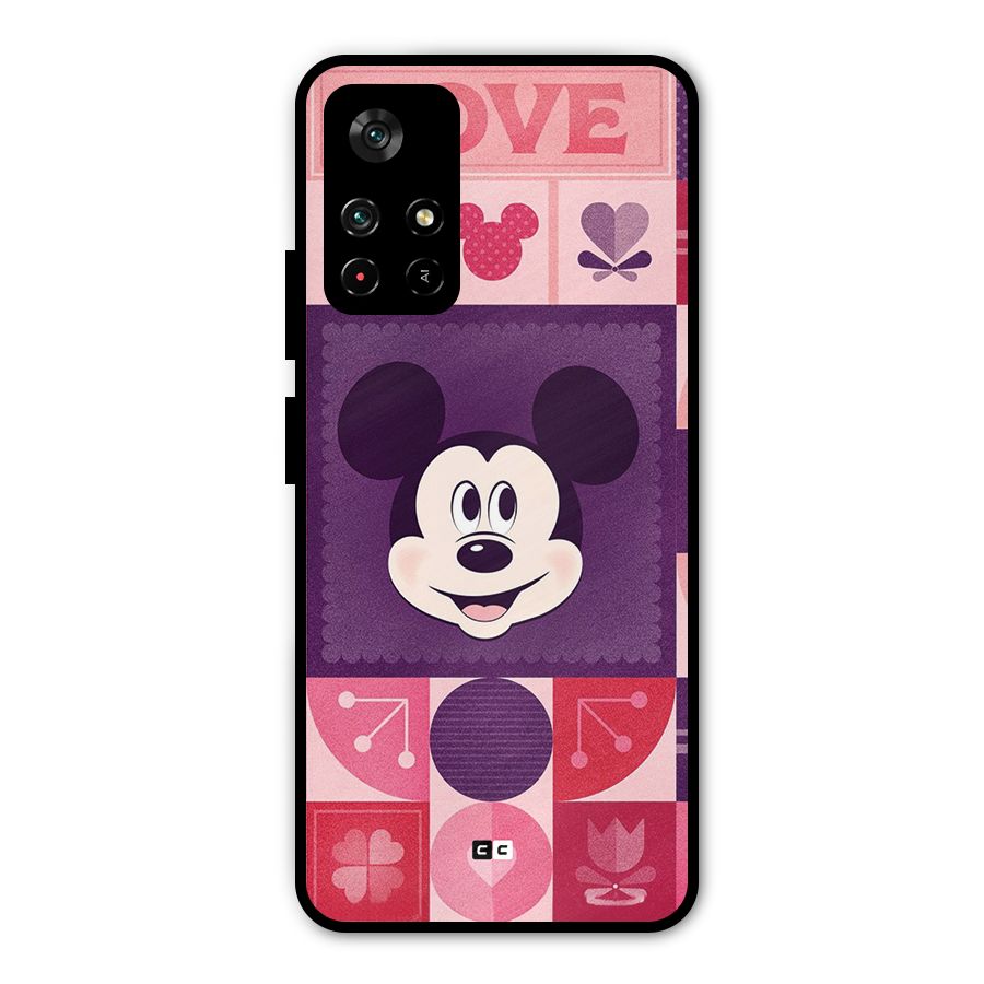 Mice In Love Metal Back Case for Poco M4 Pro 5G