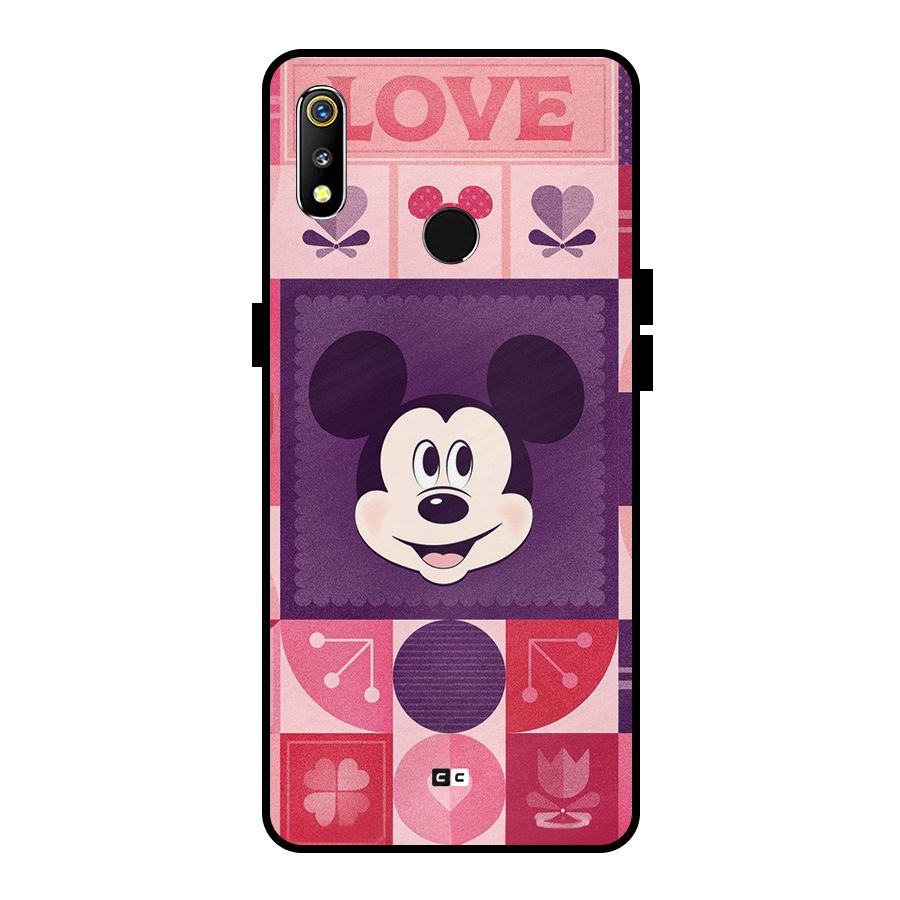 Mice In Love Metal Back Case for Realme 3i