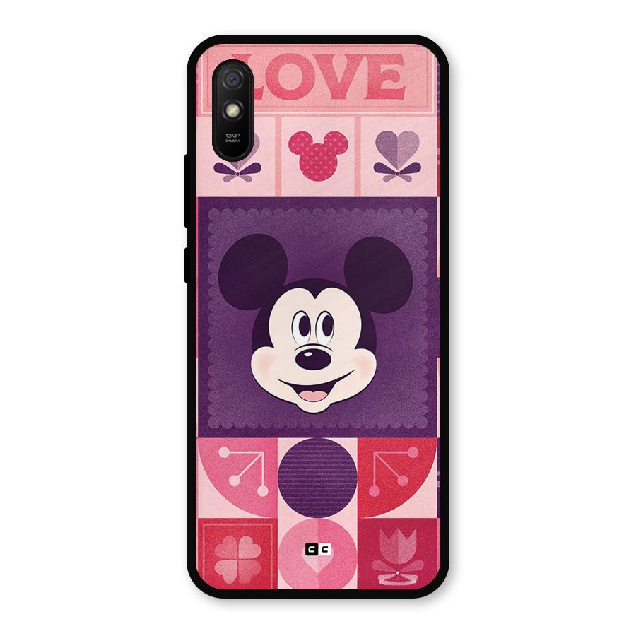 Mice In Love Metal Back Case for Redmi 9a