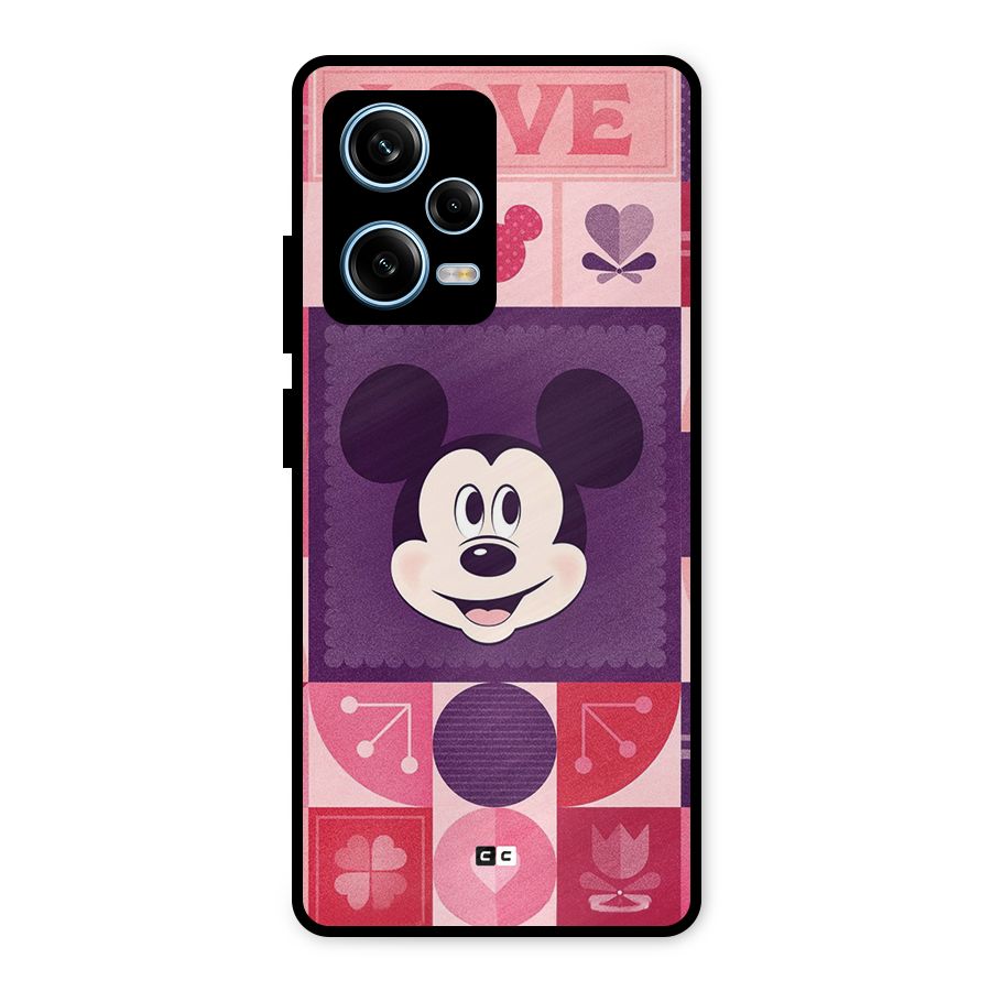 Mice In Love Metal Back Case for Redmi Note 12 Pro