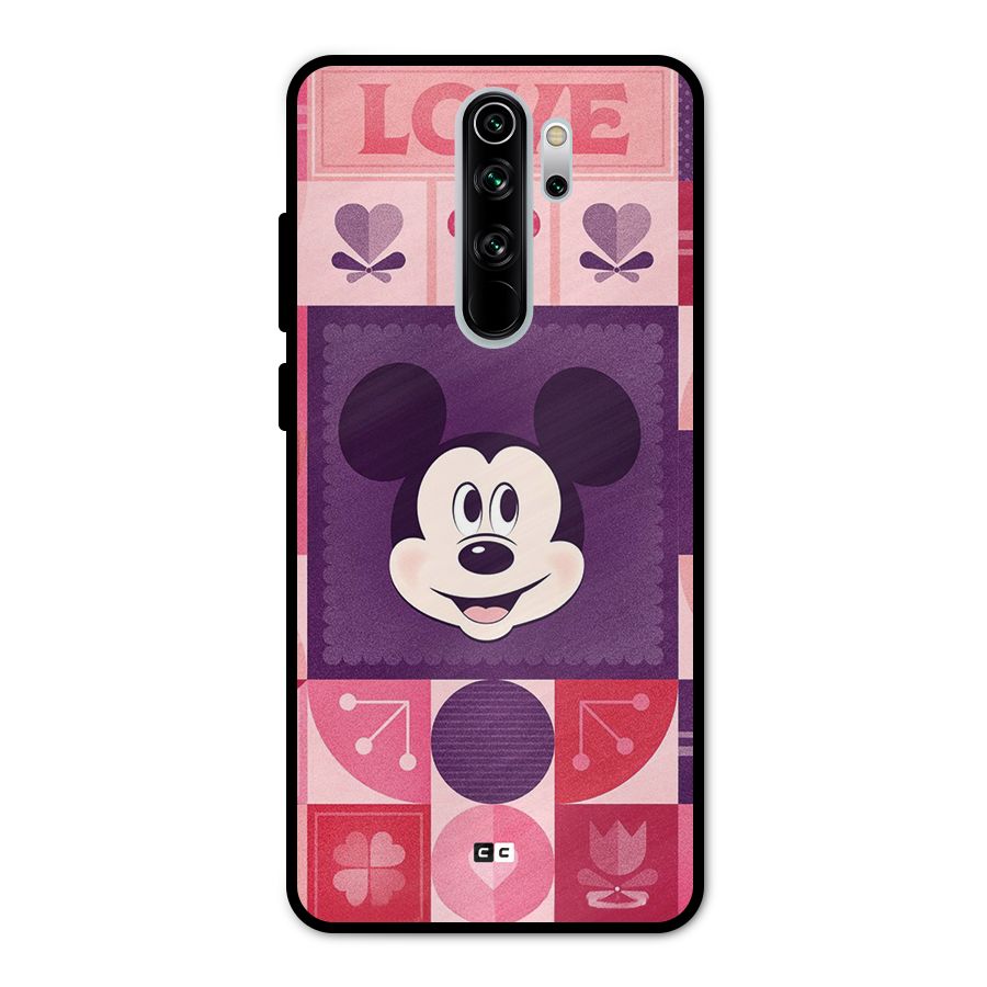 Mice In Love Metal Back Case for Redmi Note 8 Pro