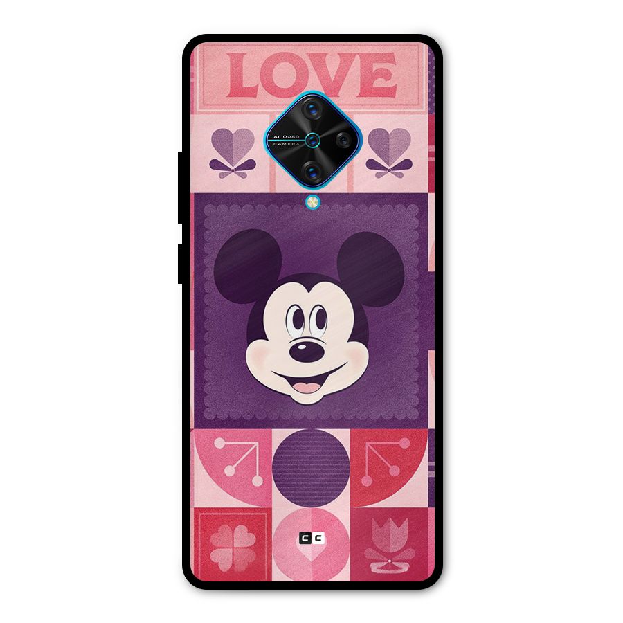 Mice In Love Metal Back Case for Vivo S1 Pro