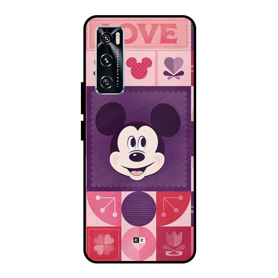 Mice In Love Metal Back Case for Vivo V20 SE