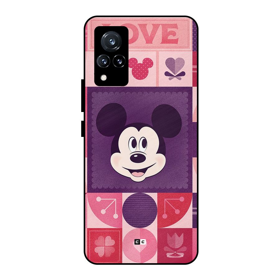 Mice In Love Metal Back Case for Vivo V21 5G