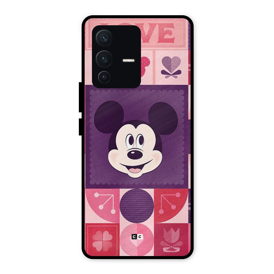 Mice In Love Metal Back Case for Vivo V23 5G