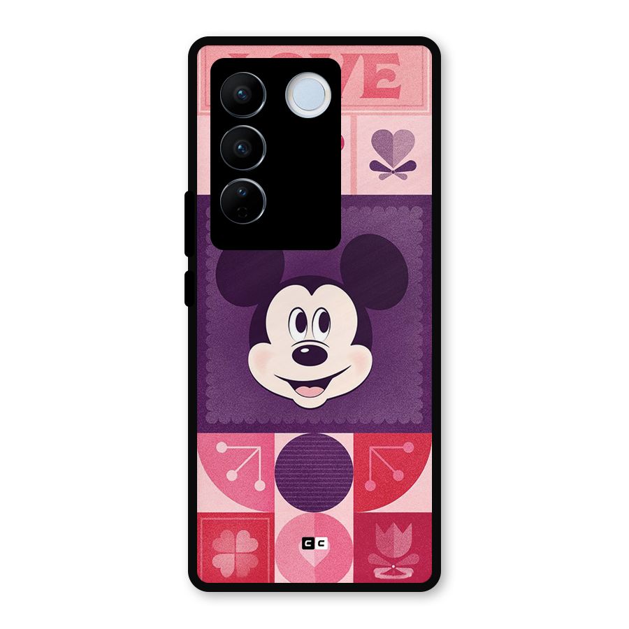 Mice In Love Metal Back Case for Vivo V27