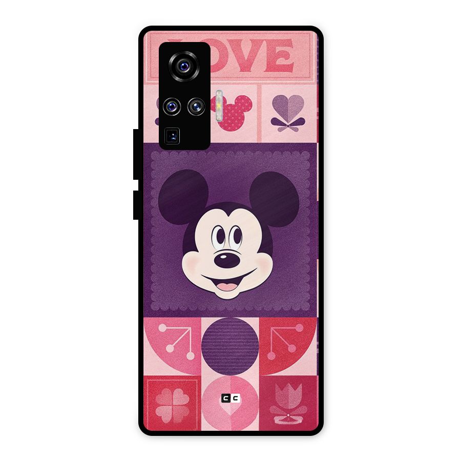 Mice In Love Metal Back Case for Vivo X50 Pro