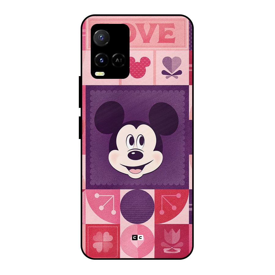 Mice In Love Metal Back Case for Vivo Y21 2021
