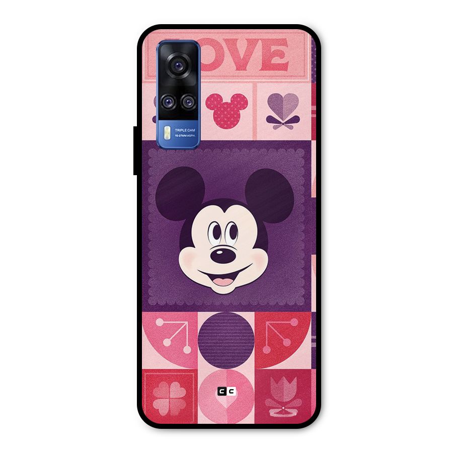 Mice In Love Metal Back Case for Vivo Y51A
