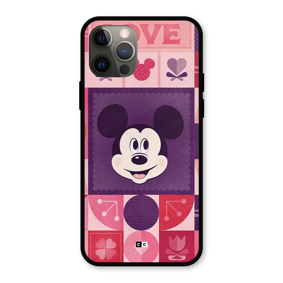Mice In Love Metal Back Case for iPhone 12 Pro