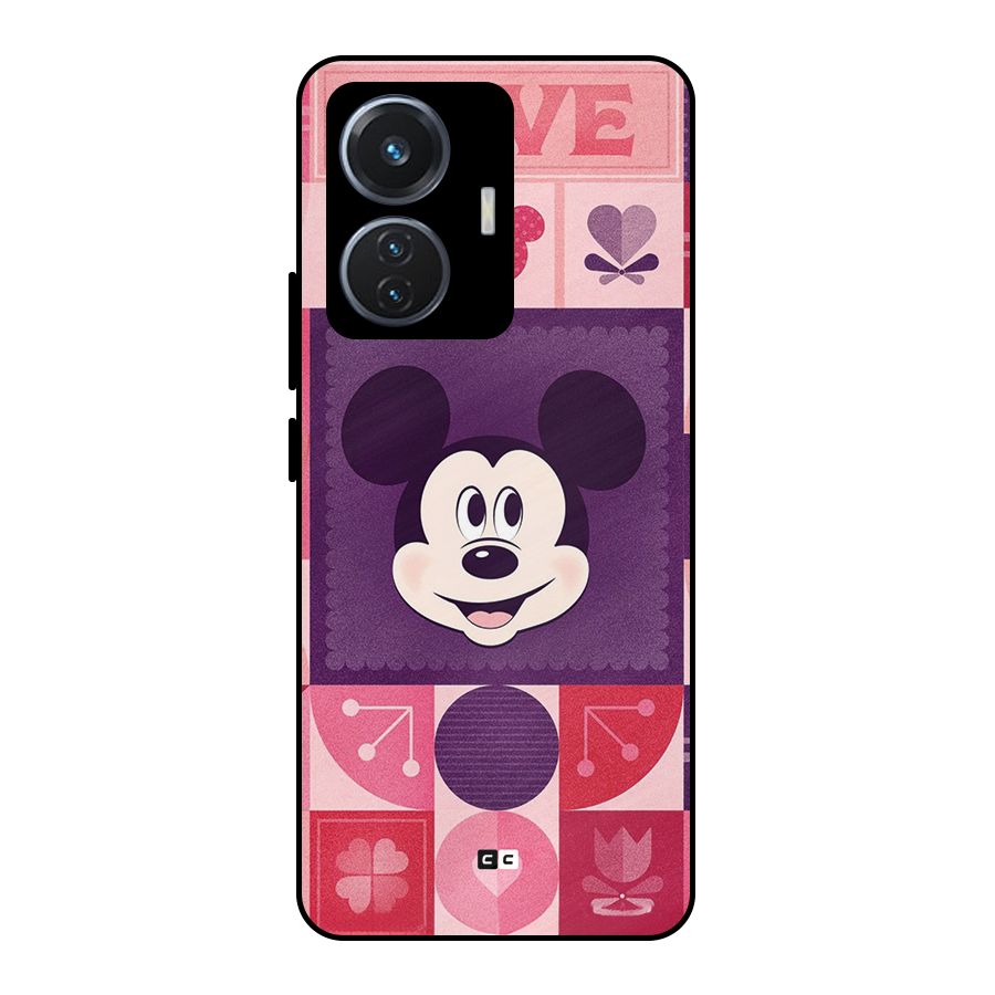 Mice In Love Metal Back Case for iQOO Z6 44W