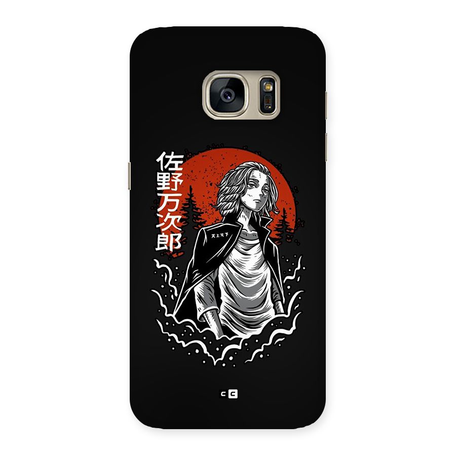 Mickey illustration Back Case for Galaxy S7