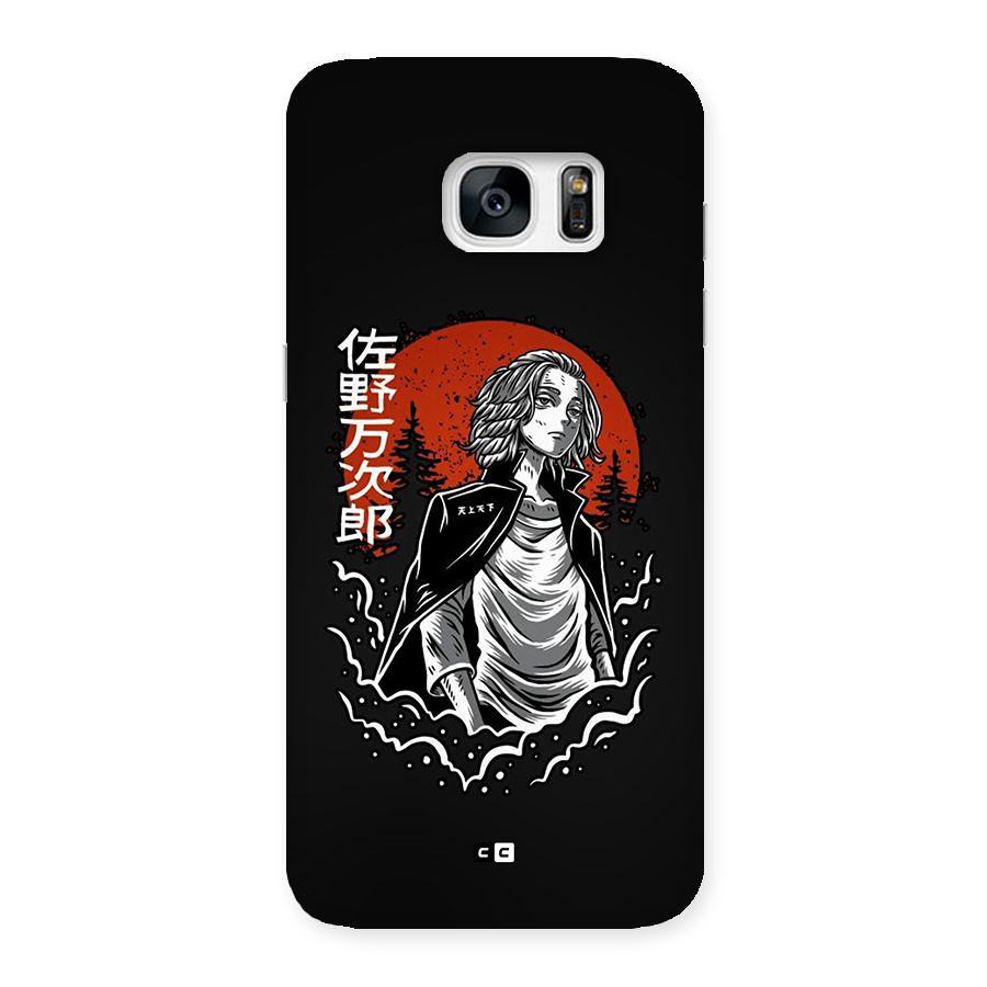 Mickey illustration Back Case for Galaxy S7 Edge