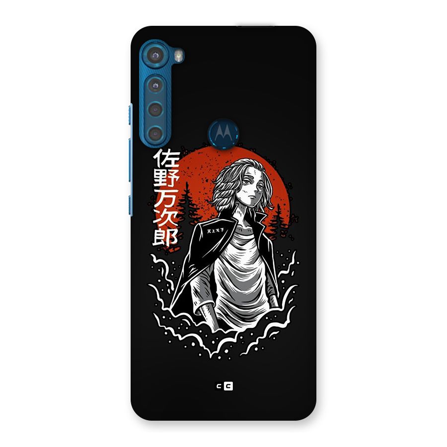 Mickey illustration Back Case for Motorola One Fusion Plus