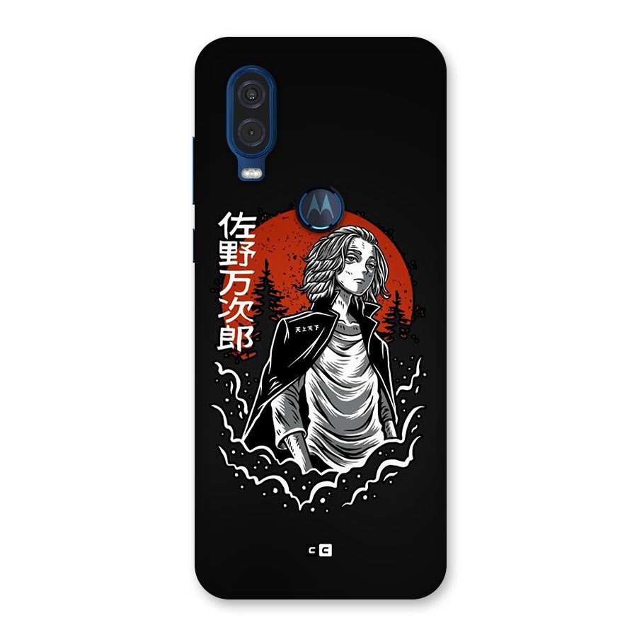 Mickey illustration Back Case for Motorola One Vision