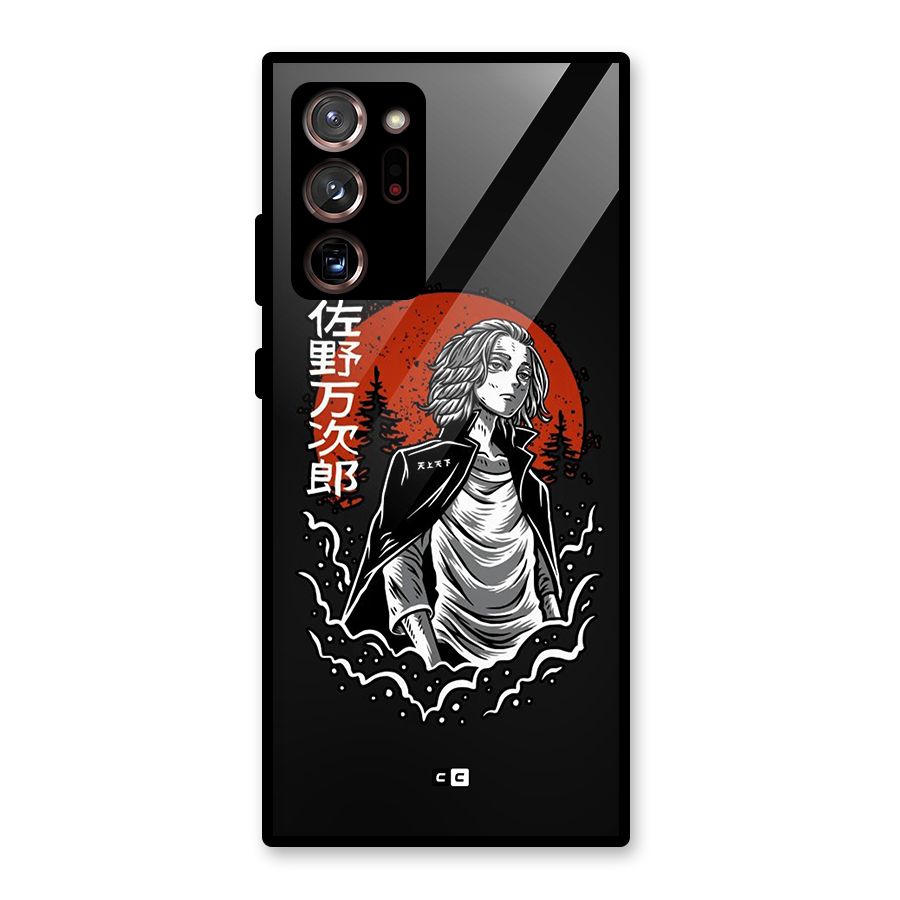 Mickey illustration Glass Back Case for Galaxy Note 20 Ultra 5G