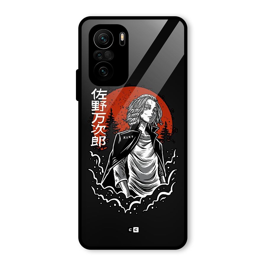 Mickey illustration Glass Back Case for Mi 11X Pro