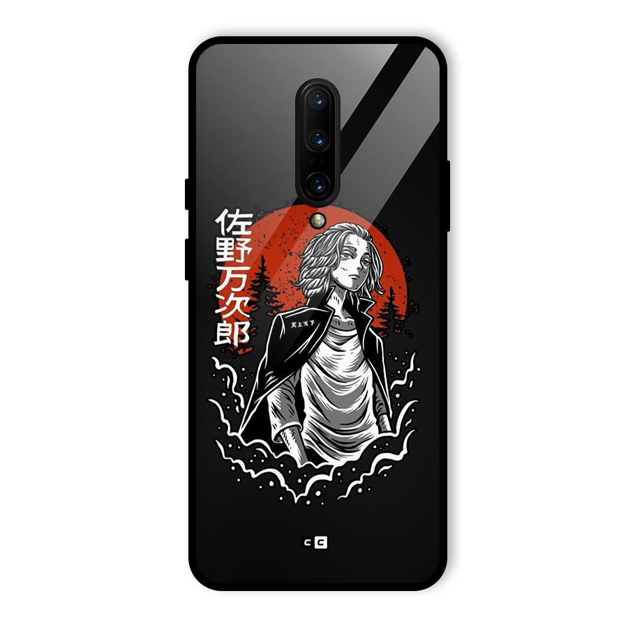 Mickey illustration Glass Back Case for OnePlus 7 Pro