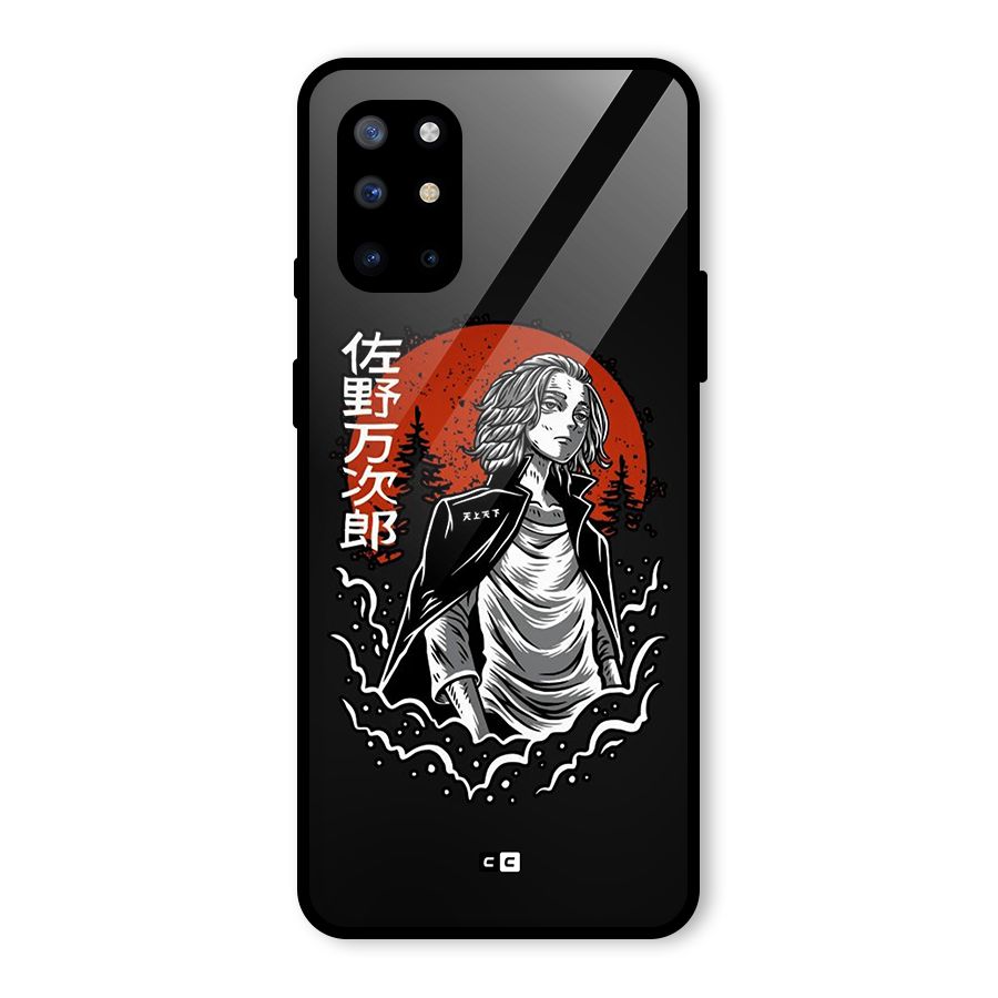 Mickey illustration Glass Back Case for OnePlus 8T