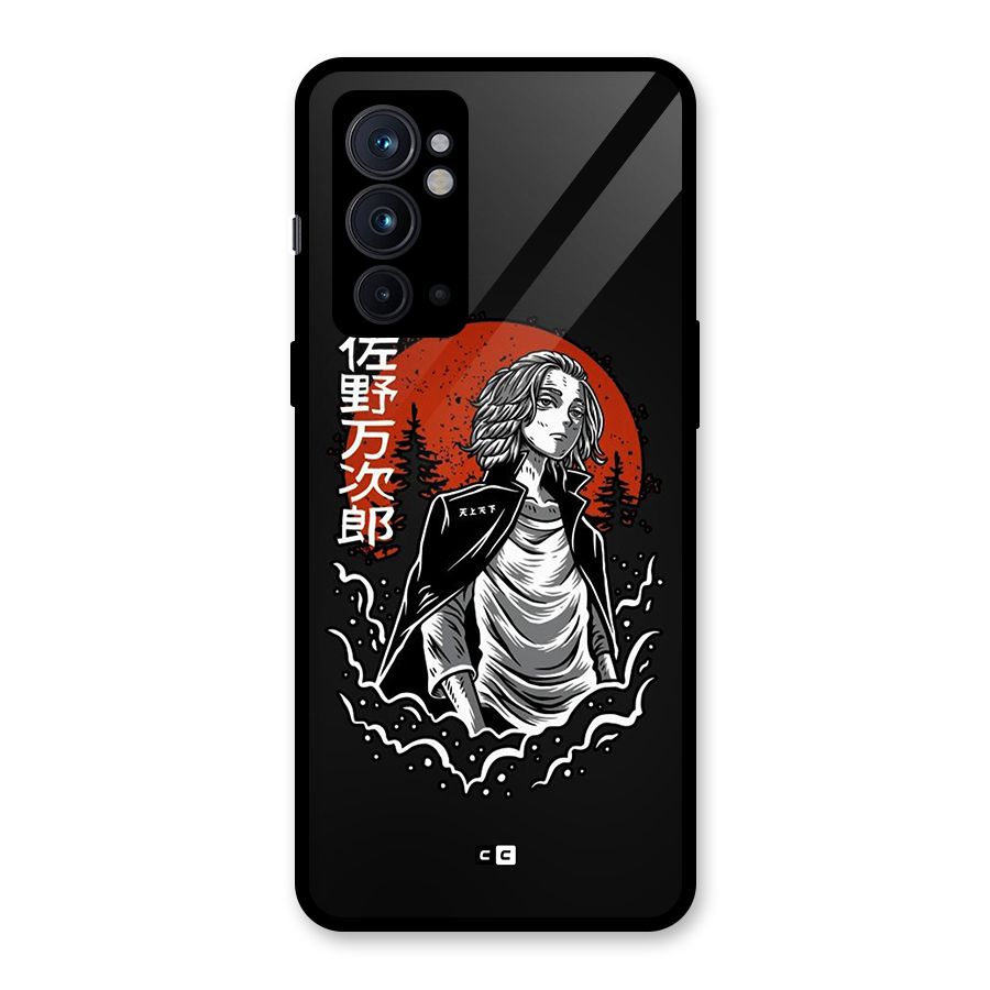Mickey illustration Glass Back Case for OnePlus 9RT 5G