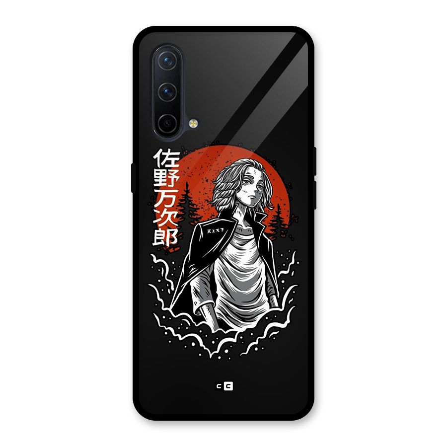 Mickey illustration Glass Back Case for OnePlus Nord CE 5G